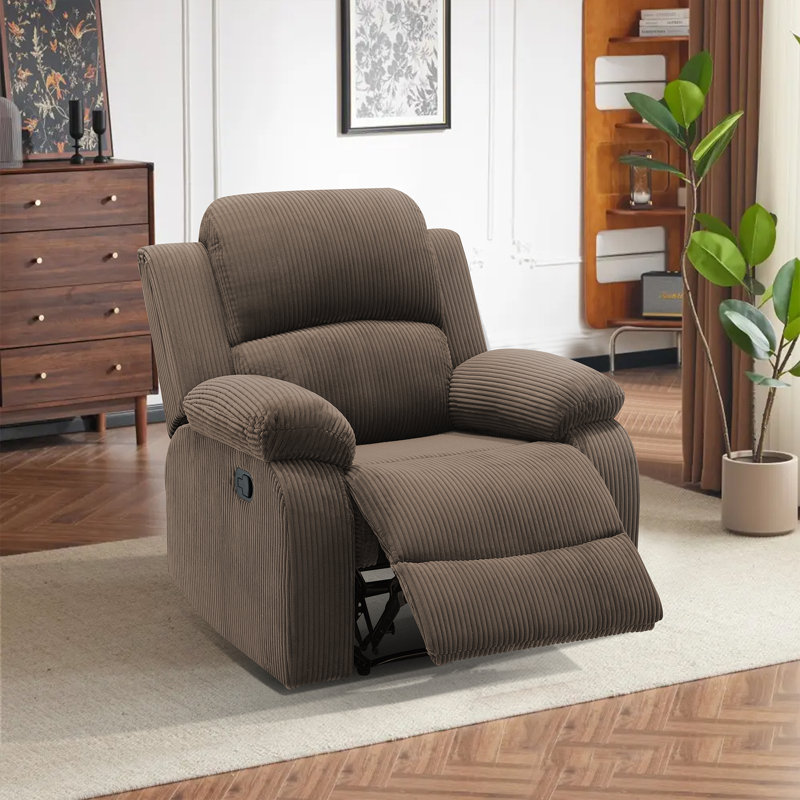 35" Manual Recliner, Coffee
