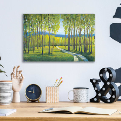 «Morning Stroll I» par Tim O'Toole, art mural en verre acrylique