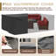 Ensemble de conversation modulaire en rotin pour 8 personnes avec coussins-452086264-463747201
