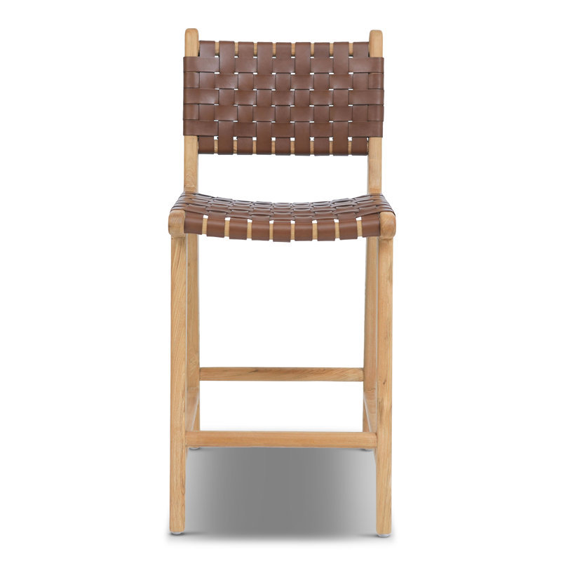 Tabouret Banda, Brun / Naturel