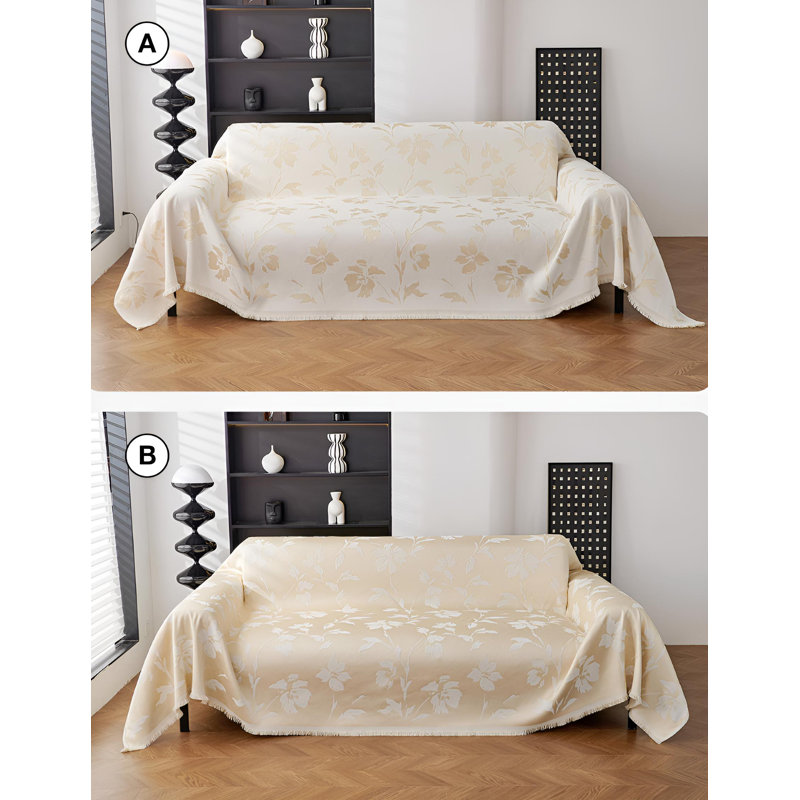 Sofa Slipcover, 149.6" W x 70.86" D