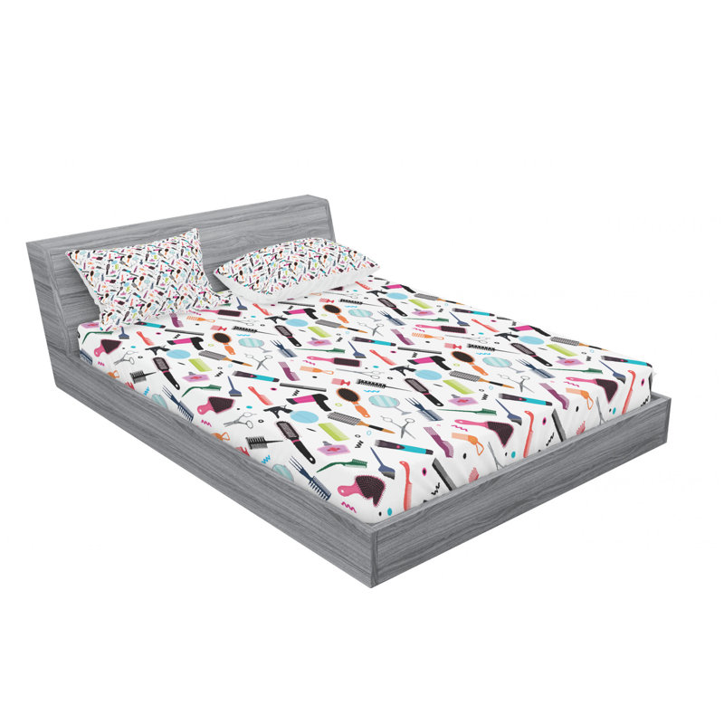 Microfiber Sheet Set, Full Sheet Set + Fitted Sheet + 2 Pillowcases