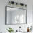 Metal Rectangle Mirror with Aluminum Frame, Bathroom Mirror with Resistant Glass-1301543974-1299815389