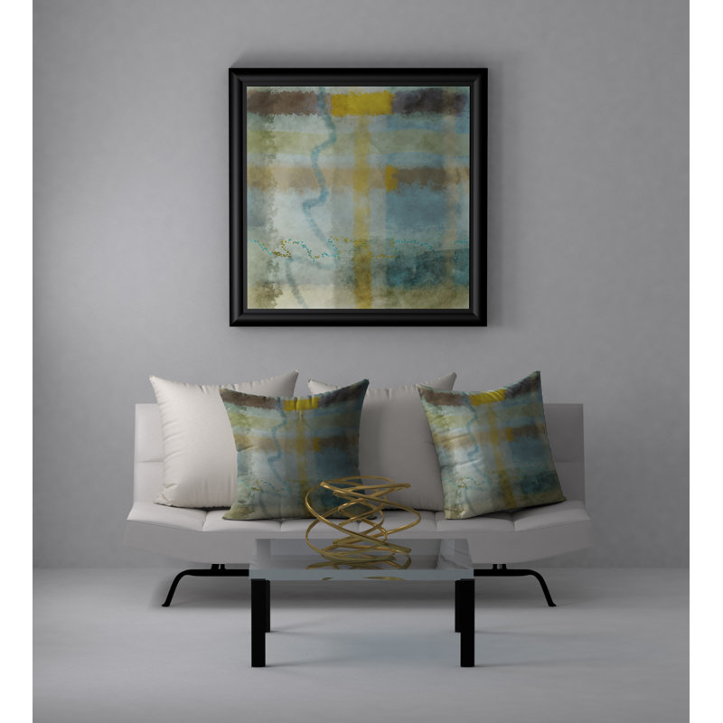Housse de coussin carrée et insert Deluxe, 18" x 18"