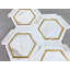 Honeycomb Mosaic Wall & Floor Tile