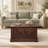 31.5" W Coffee Table with Hidden Storage, Farmhouse Lift Top Coffee Table for Living Room -Brown-115531384