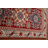 Handmade Kazak Geometric Runner Rug 3x19