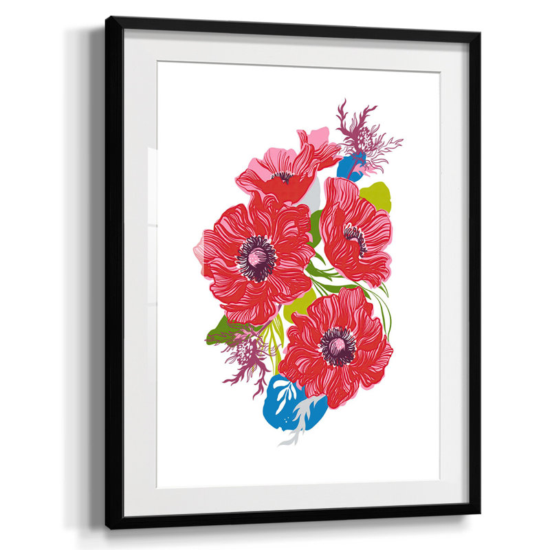 " Marbling XIII ", Yes, Black Framed Paper