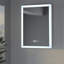 Audrye Metal Rectangle Wall Mirror
