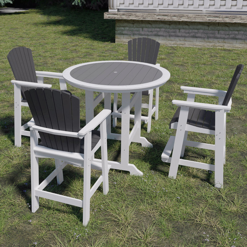 Ensemble de table de bar Hdpe