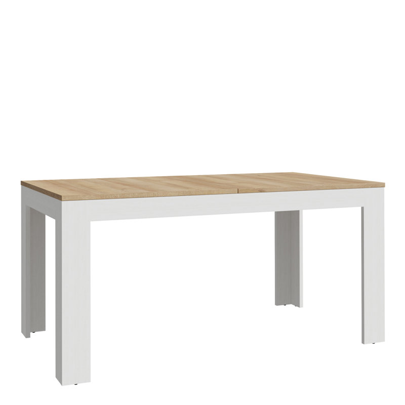 Opelika Extendable Dining Table, White