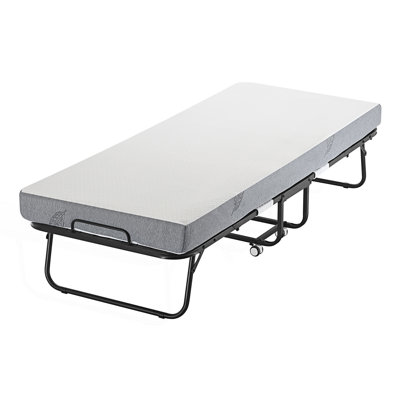 Lit simple pliant avec matelas 5 po