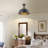 Kensaku 1-Light 15.75" Dimmable Dome Hammered Single Pendant Light-1057024227