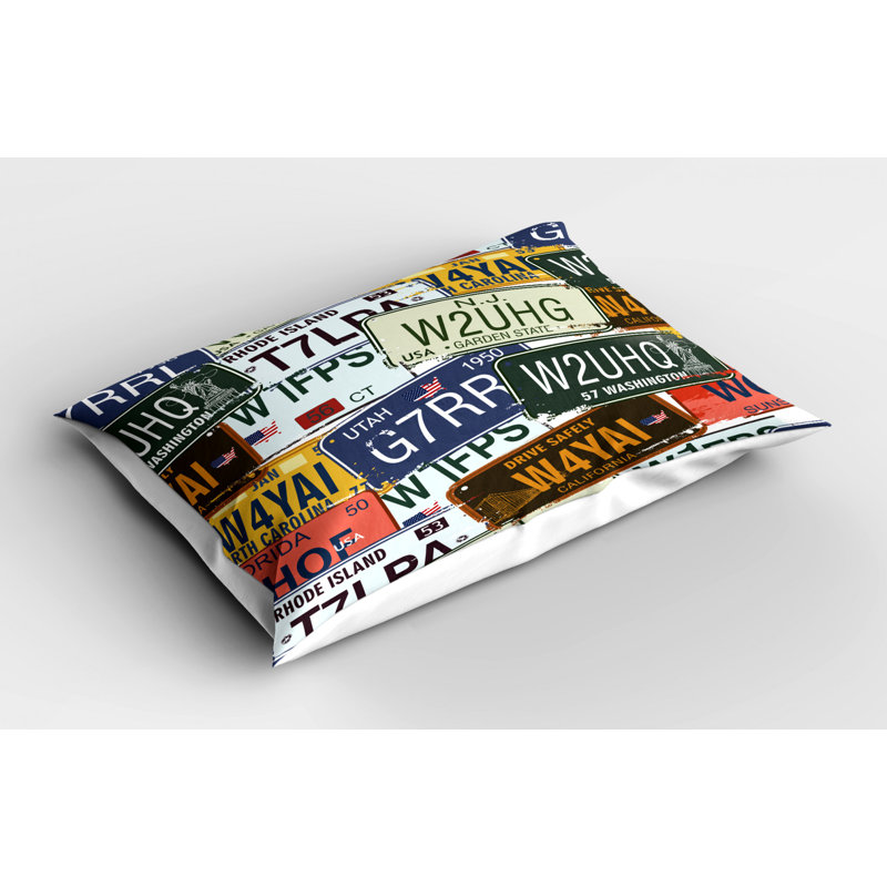 Retro Polyester Sham Set, Twin