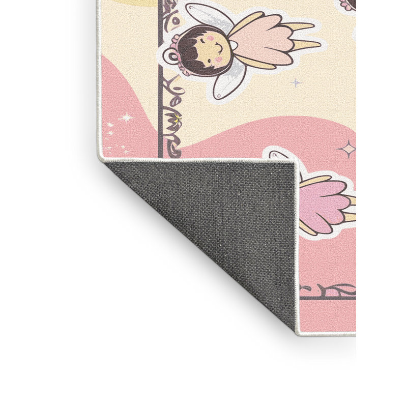 Tapis fantaisie East Urban Home, Rectangulaire 2 pi x 3 pi
