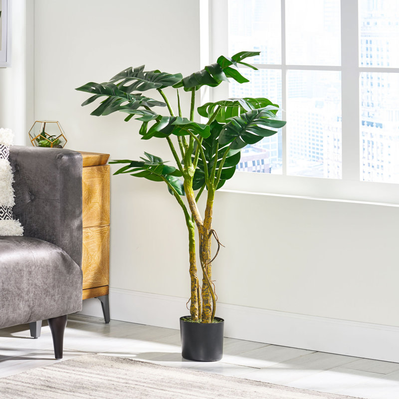 120CM ARTIFICIAL MONSTERA TREE