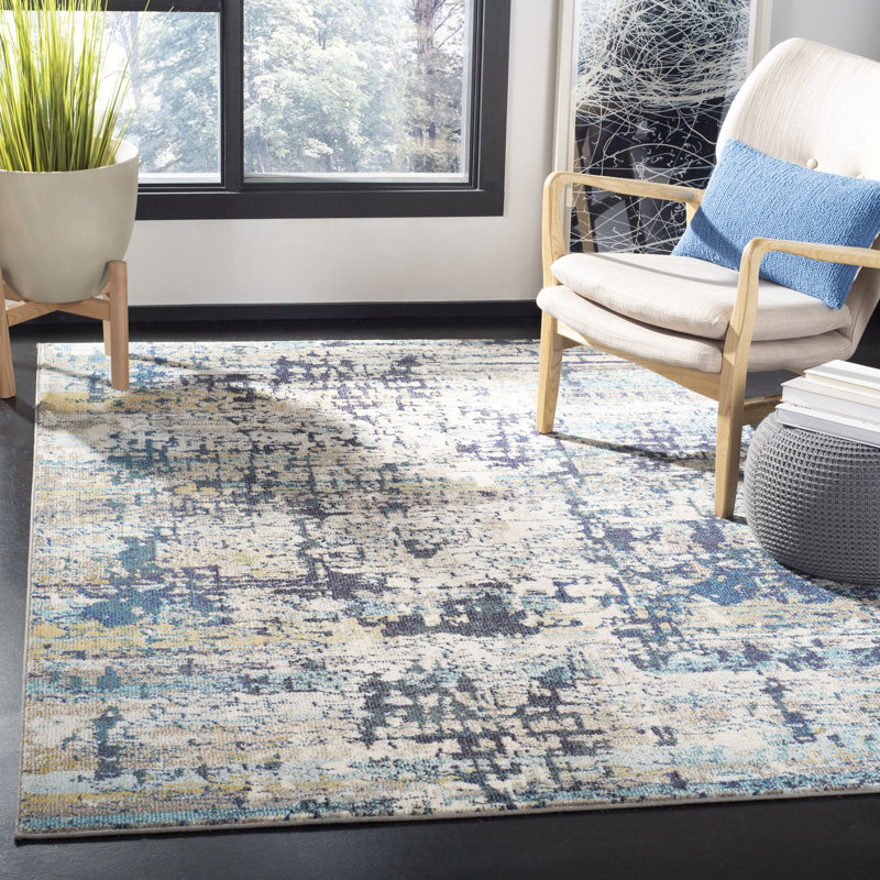 Forney Abstract Area Rug, Rectangle 160 x 229 cm