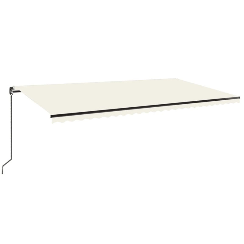 VidaXL Retractable, Cream