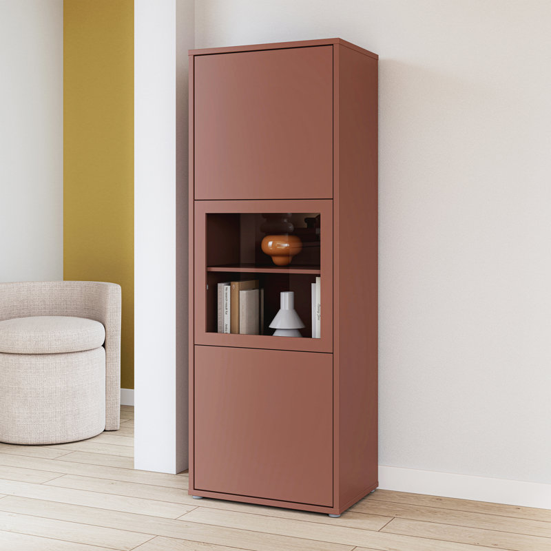 Alice Springs Display Cabinet, Red