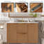 Meuble-lavabo simple avec comptoir en céramique, armoire en panneau de fibres à densité moyenne, portes à fermeture en douceur, tiroirs divisés, meuble-lavabo mural moderne-1302441383