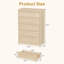 Commode polyvalente à 5 tiroirs avec poignées intégrées - Armoire de rangement 29,5 po pour la chambre à coucher. Console multimédia. ou entrée