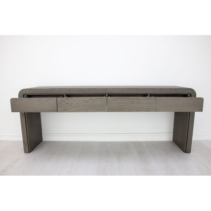 Carmel 85'' W Solid Wood Console Table