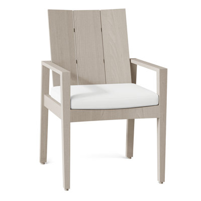 Ashland Patio Dining Armchair with Cushions