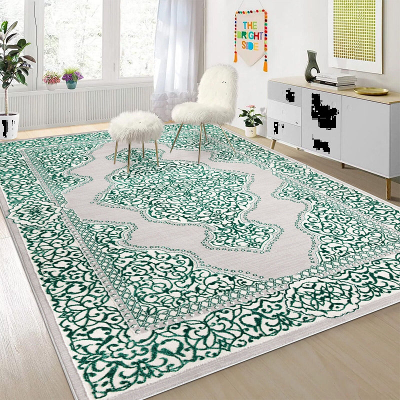 Brade Abstract Area Rug, Round 120cm