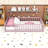 Twin Wooden Frame Kids Bed With Slats-1832632923