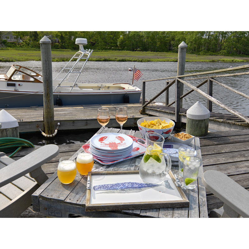Whale Driftwood Food Serving Tray 