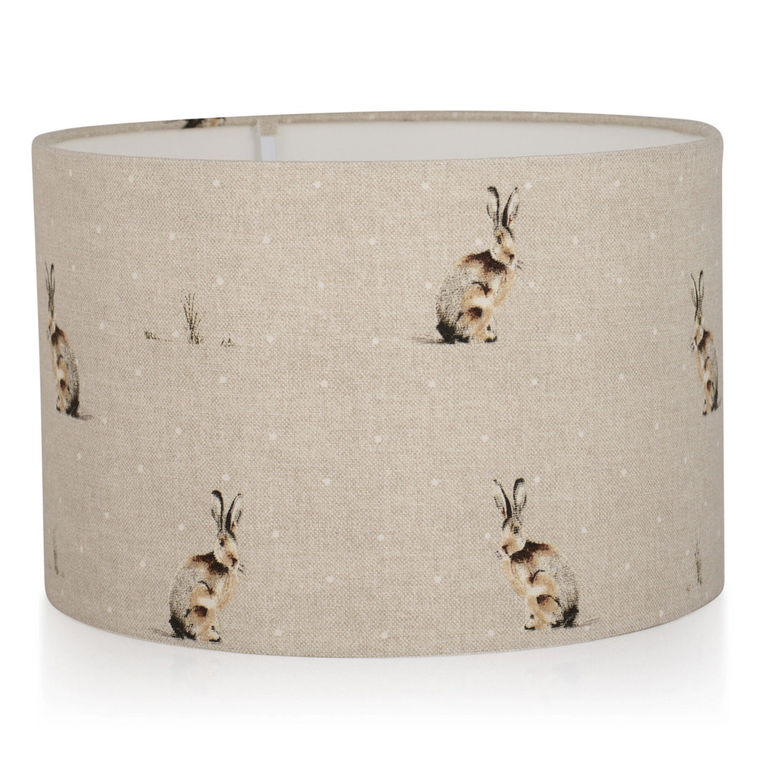 Natural Cotton Drum Lamp Shade