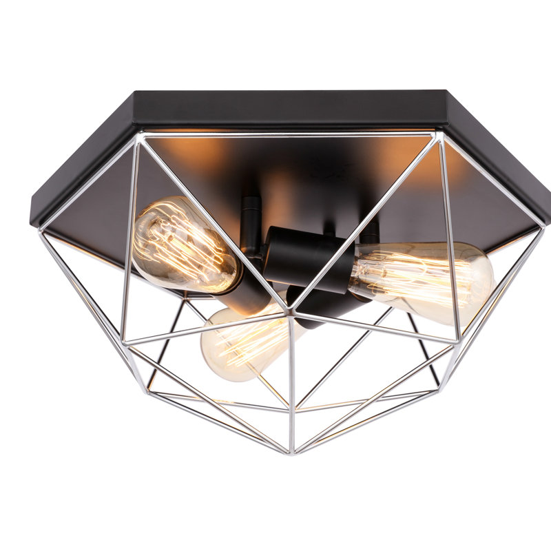Luverne Flush Mount, Chrome