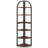 71.65 Inch Tall 6 Tier Rustic Corner Shelf, Perfect For Small Spaces And Plant Display In Living Rooms And Offices