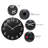 Erie Modern/Contemporary Round Plastic Wall Clock 12 Inches-1376654787