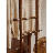 360° Swivel Full Length Mirror With Solid Rubber Wood Base And Storage Hooks