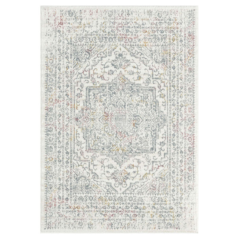 Oriental Indoor Rug, Rectangle 4' x 6'