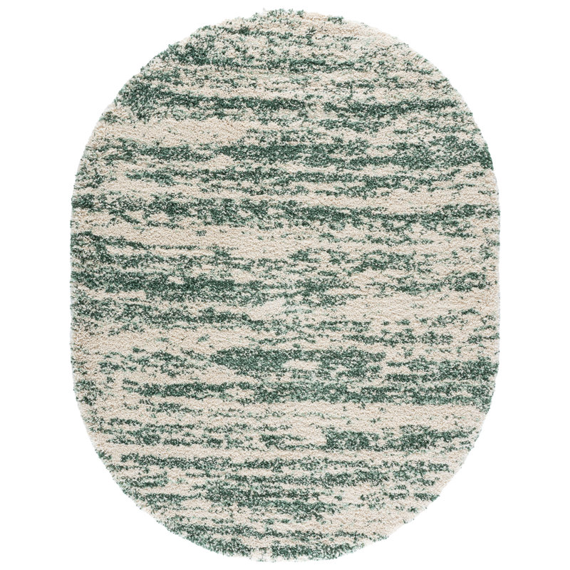 Mashburn Performance Abstract Rug, Oval 5' x 8'