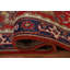 Tapis de couloir oriental rouge 3x8