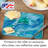 CounterArt Ocean Vibe Tempered Glass Cutting Board 10" x 8"