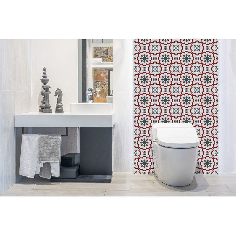 Self Adhesive Vinyl Splashback Sticker Wall Tiles Wall Stickers 39,37x19,68 Inch Tile Peel and Stick