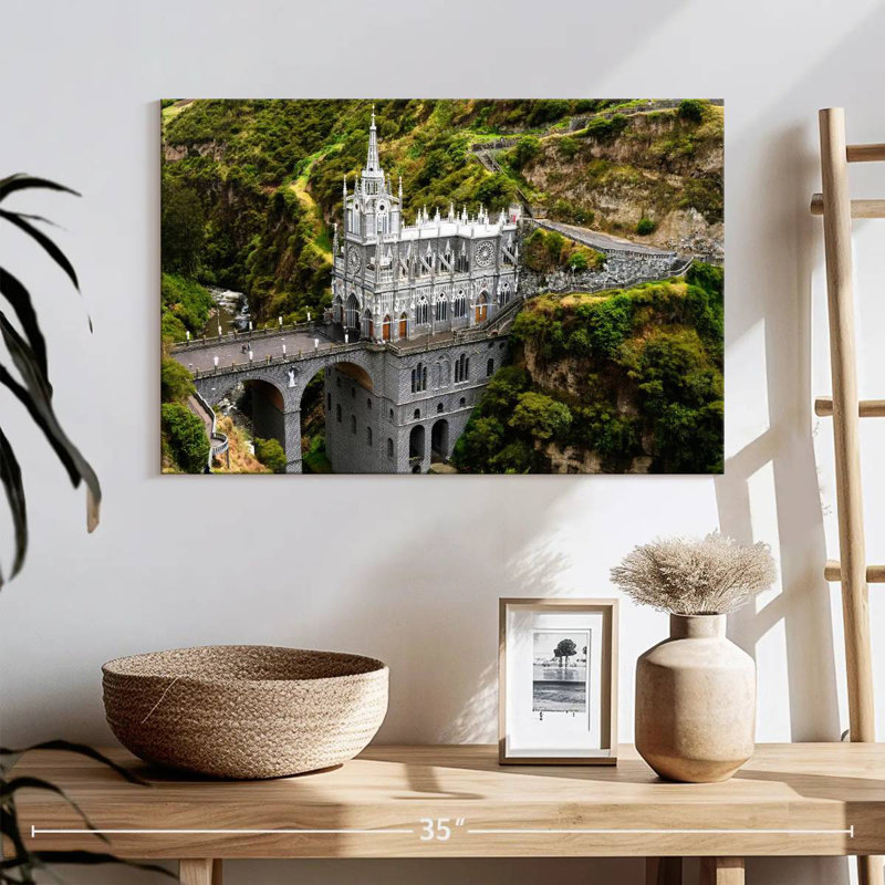 Lilie Las Lajas Shrine, 16" H x 24" W