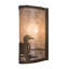 Rustic Lodge 1 - Light Flush Mounted Sconce