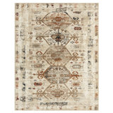 Ombre Area Rug in Beige