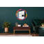 Huldar Glass Flat Wall Mirror