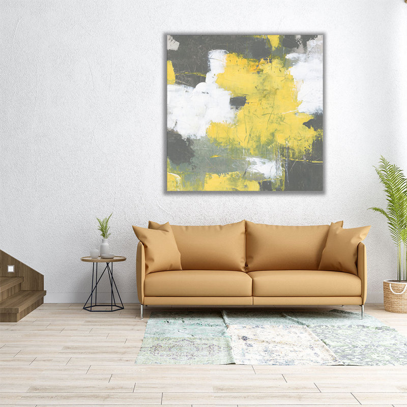 «Interlocking II», reproduction d'art sur toile, H 12 po x l 12 po