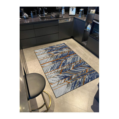 Tapis décoratif et lavable Cross