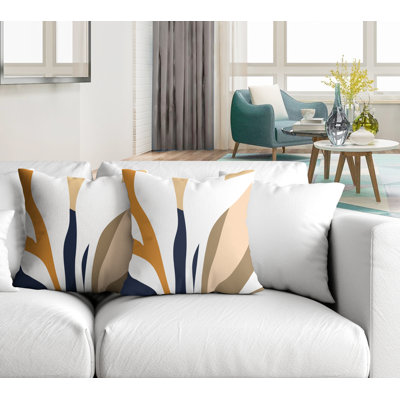 Outdoor Reversible Throw Pillow