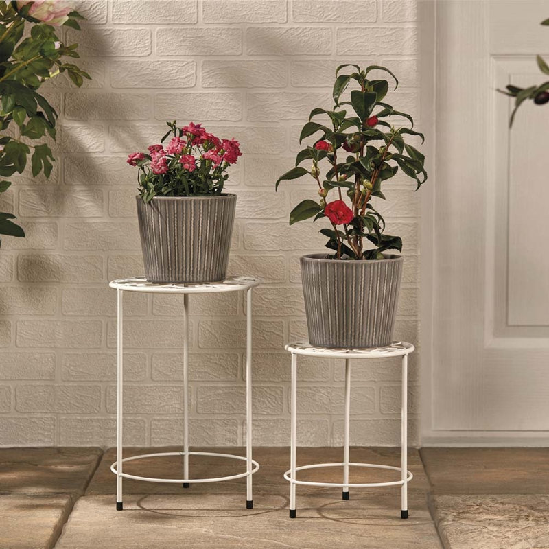 Shawn Plant Stand, White