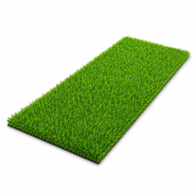 5x35FT Artificial Grass Turf Rug, 0.8in Synthetic Grass Mat with Placement Accessories for Patio Balcony Garden Decor