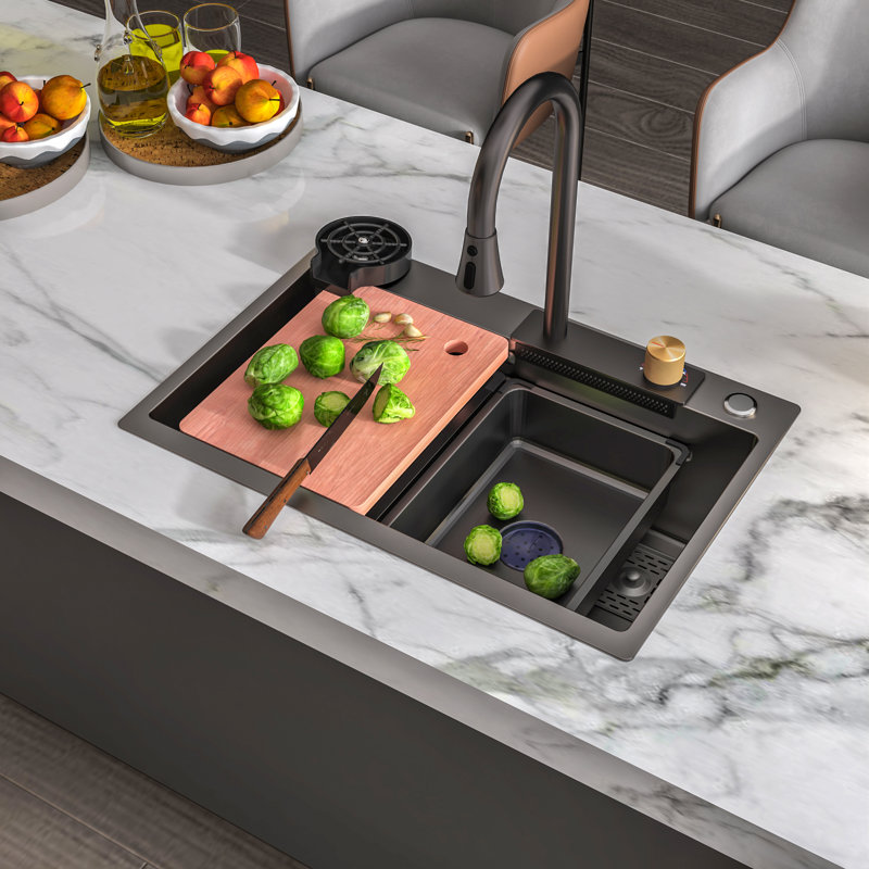 1 Bowl Drop-in Kitchen Sink